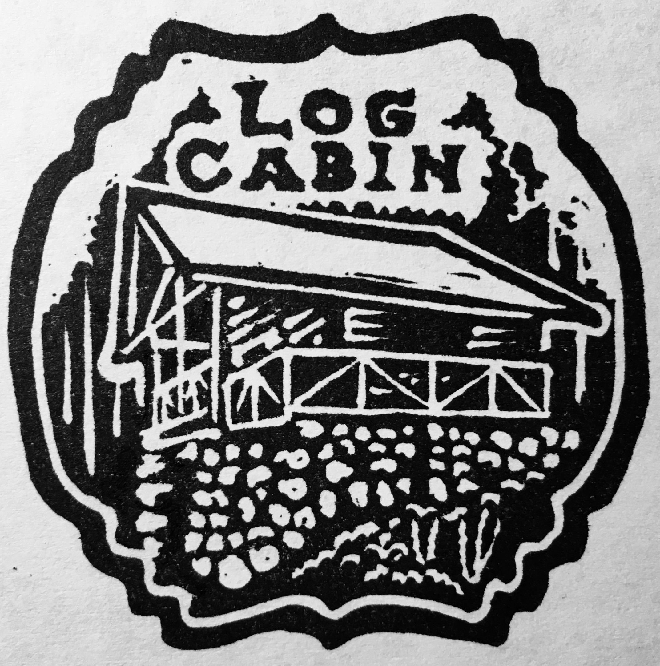 Log Cabin Print