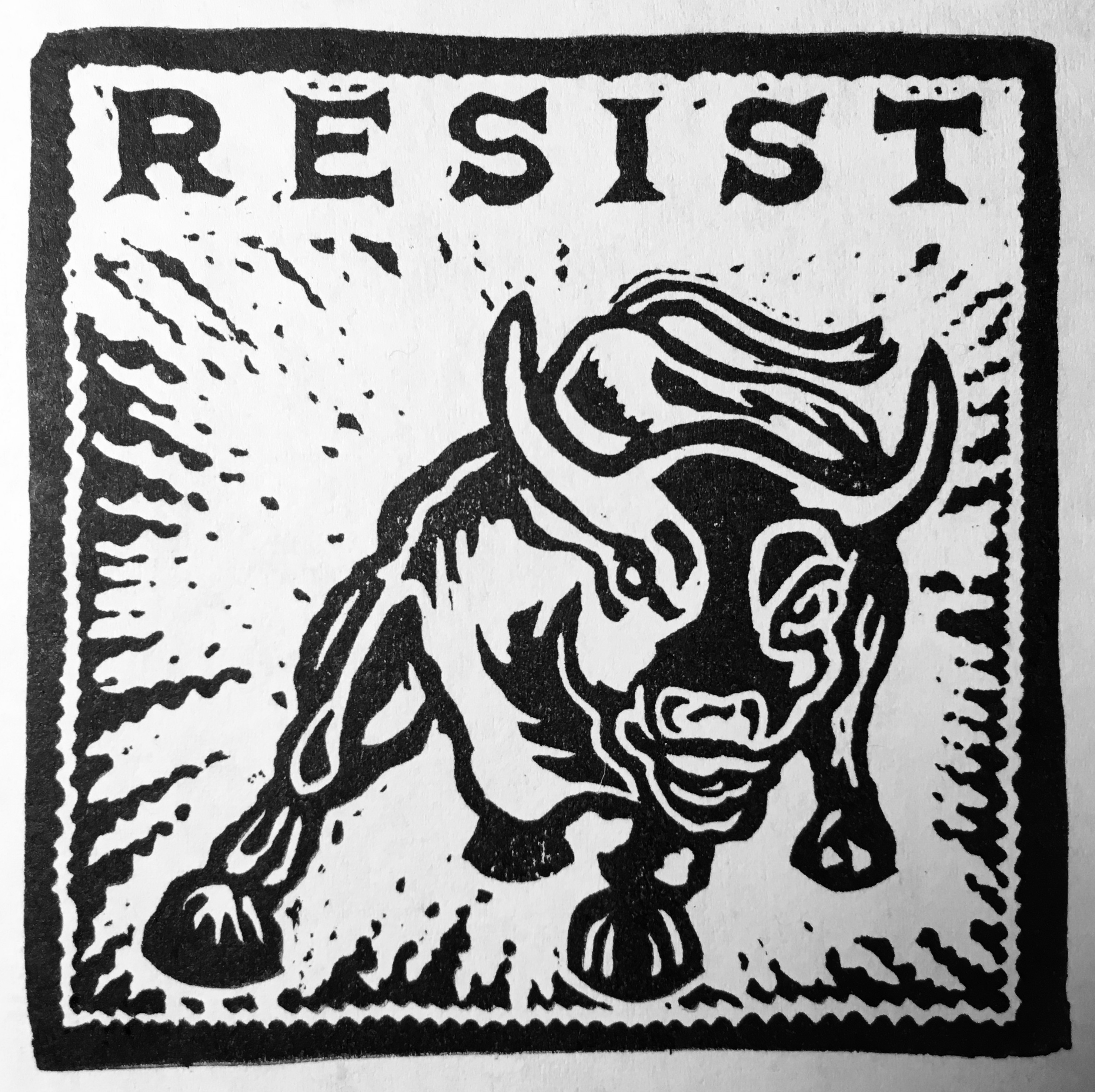 Resist Print
